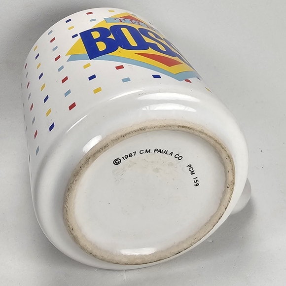 Retro 1987 "The Boss" Mug - Picture 6 of 7